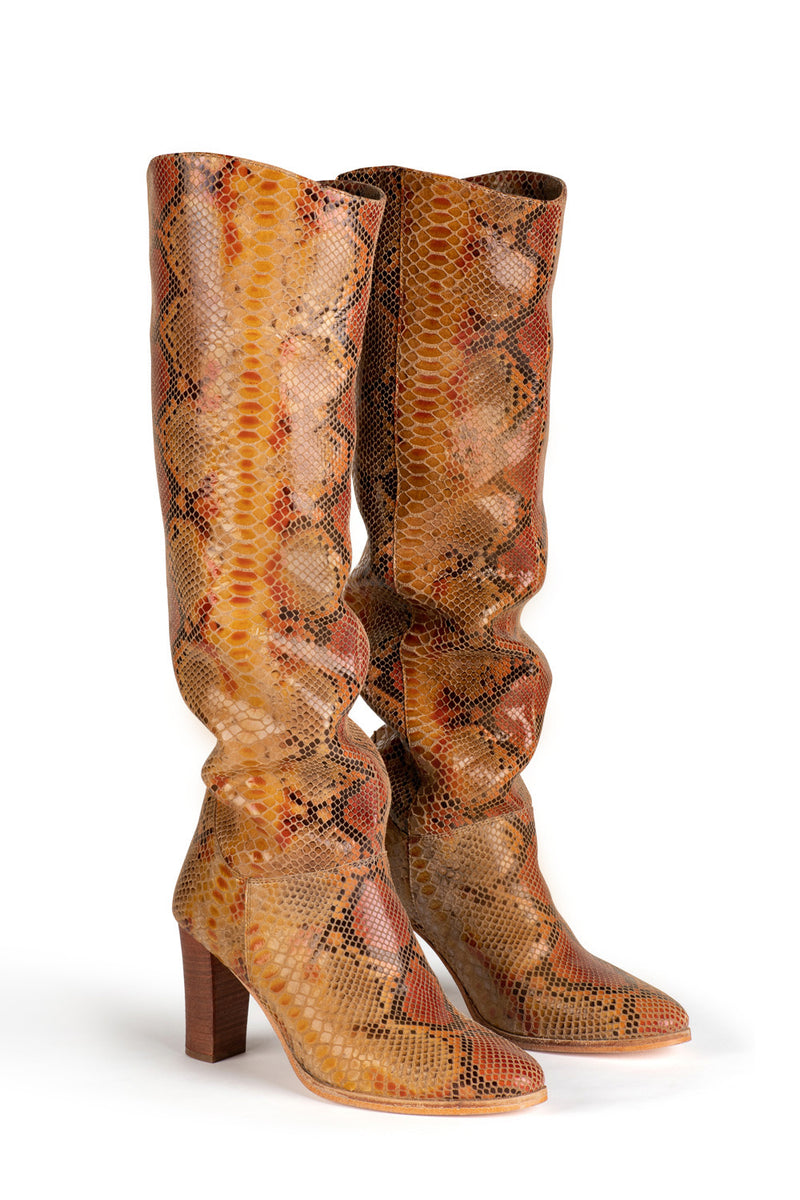 Express snakeskin store boots