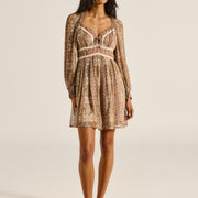 Rashida Marla Long Sleeve Mini Dress