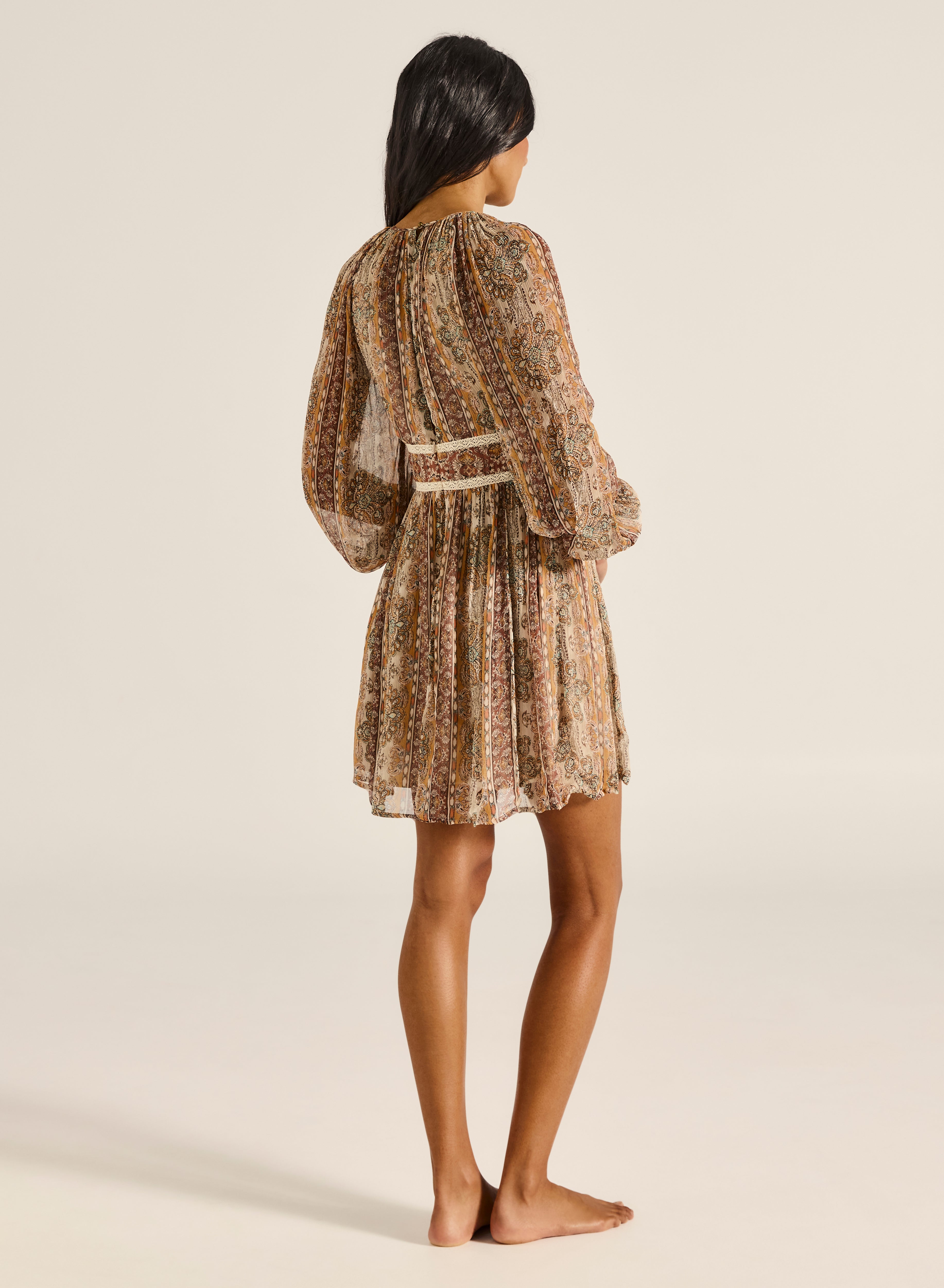 tigerlily long sleeve dress Rashida Marla Long Sleeve Mini Dress – Tigerlily