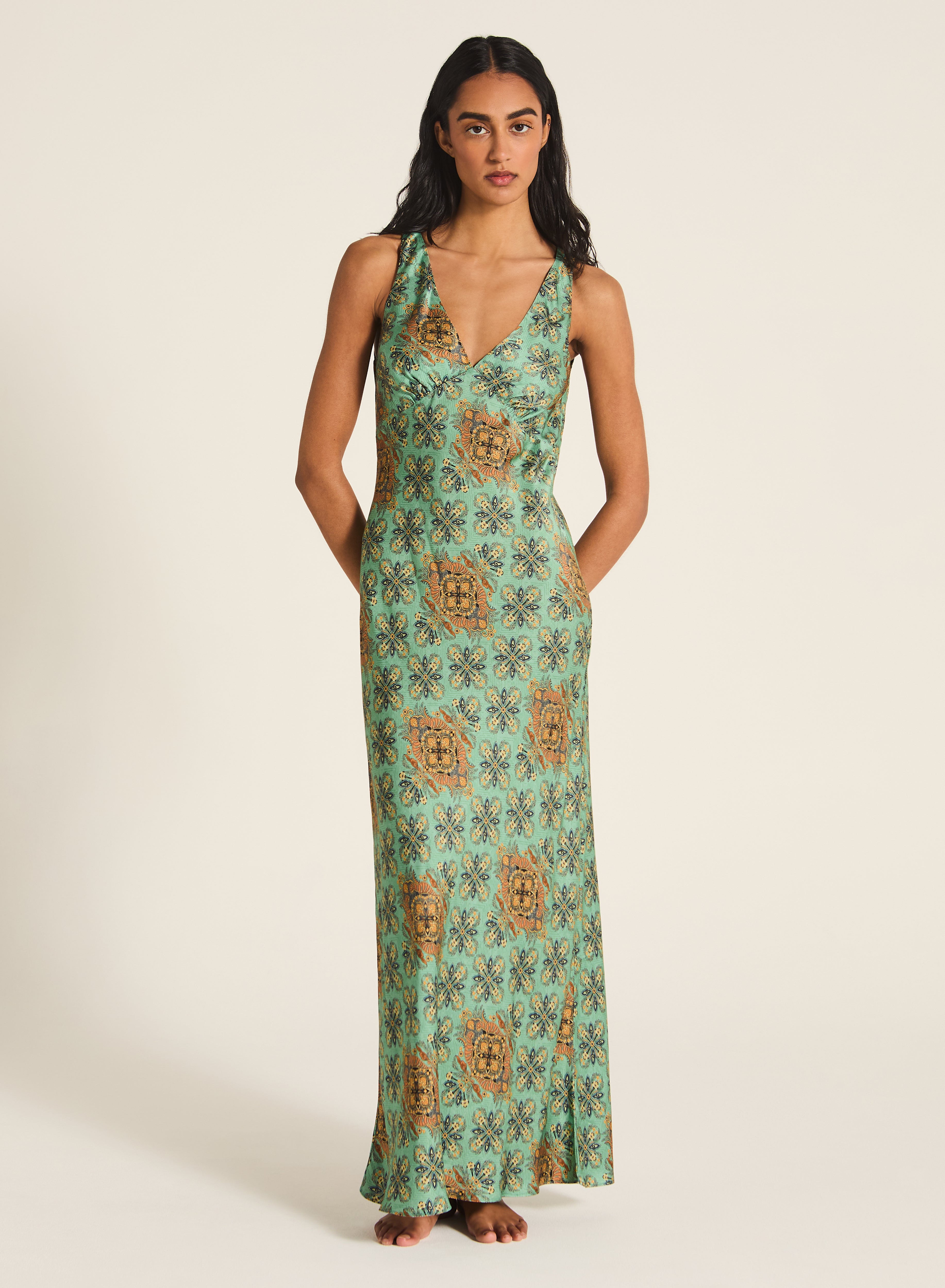 Haruki Magnolia Slip Dress