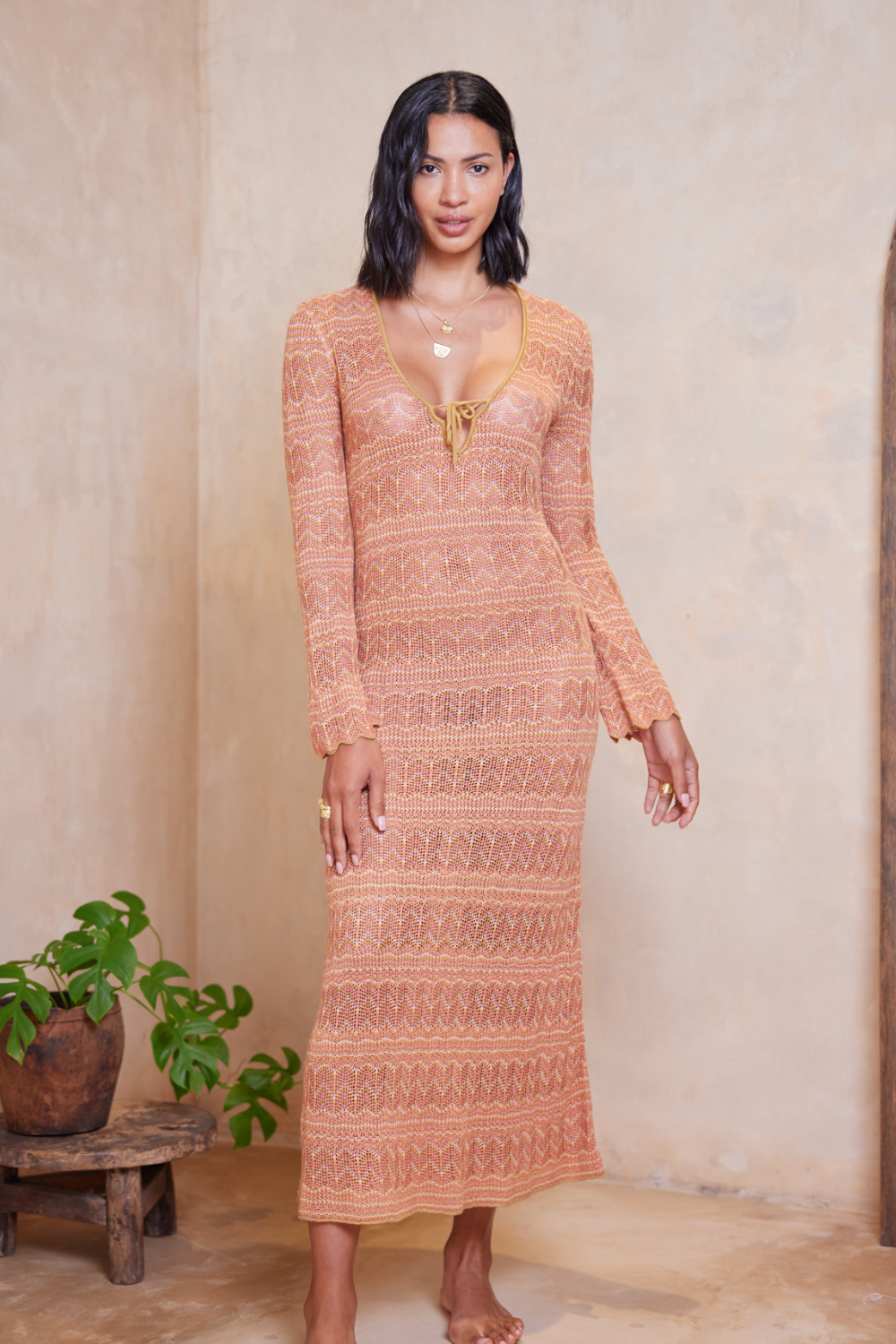 Odetta lace maxi dress best sale