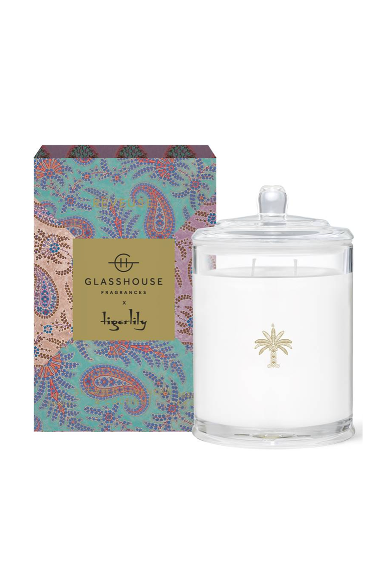 Glasshouse x Tigerlily Rêveuse Candle Sugared Lavender & Coconut