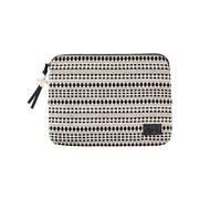 Shyla Laptop Bag 13 Inch - Black and White Loom