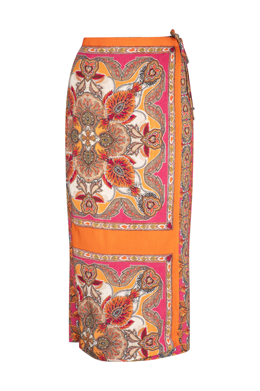 Shanthi Dinah Wrap Skirt - Rose