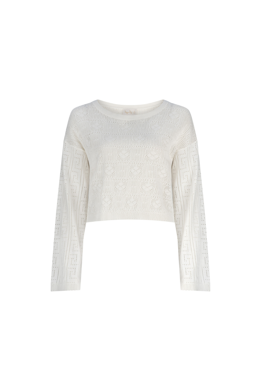 Apollo Eira Cropped Sweater - Off White