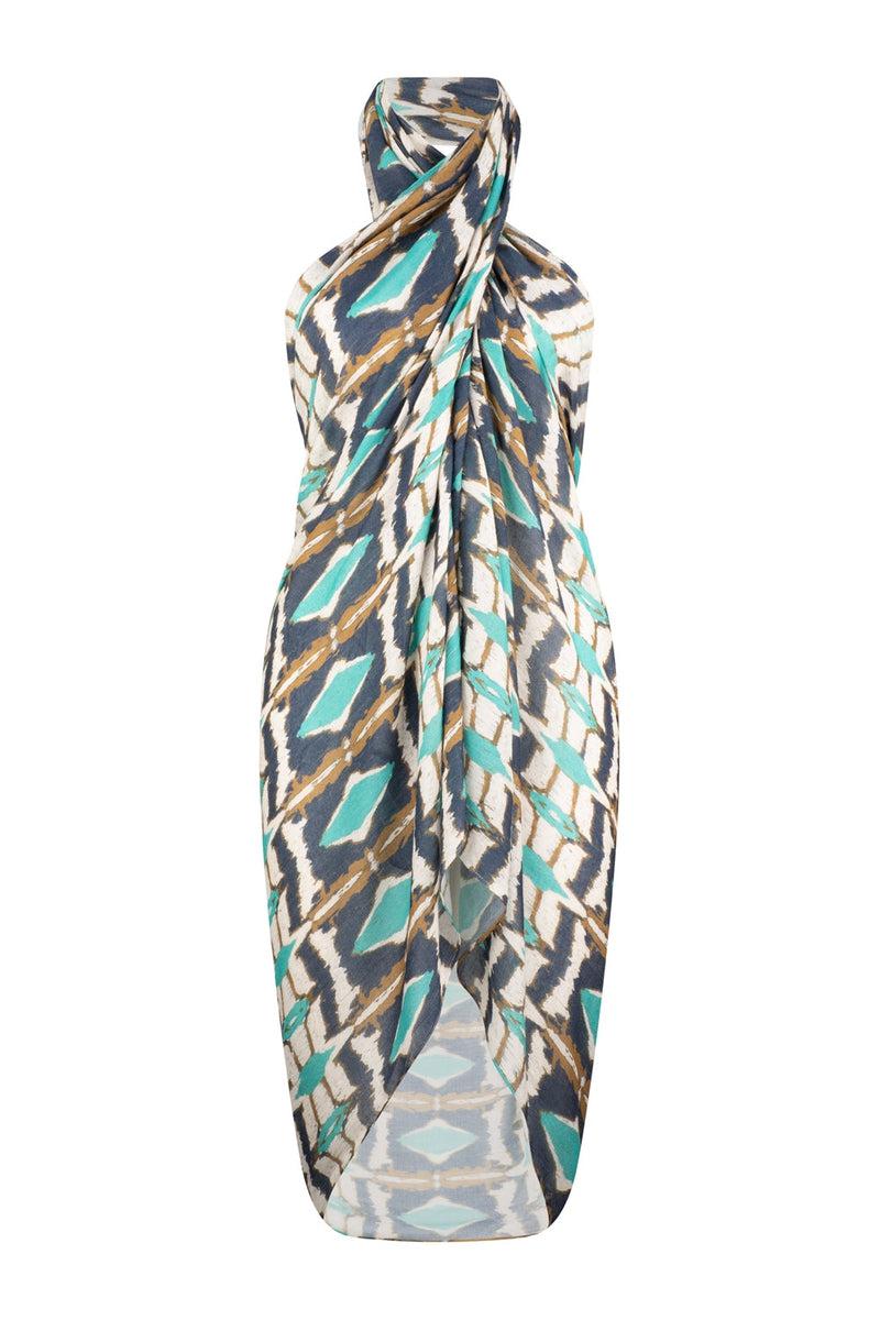 Vida Caged Tiger Scarf/Sarong