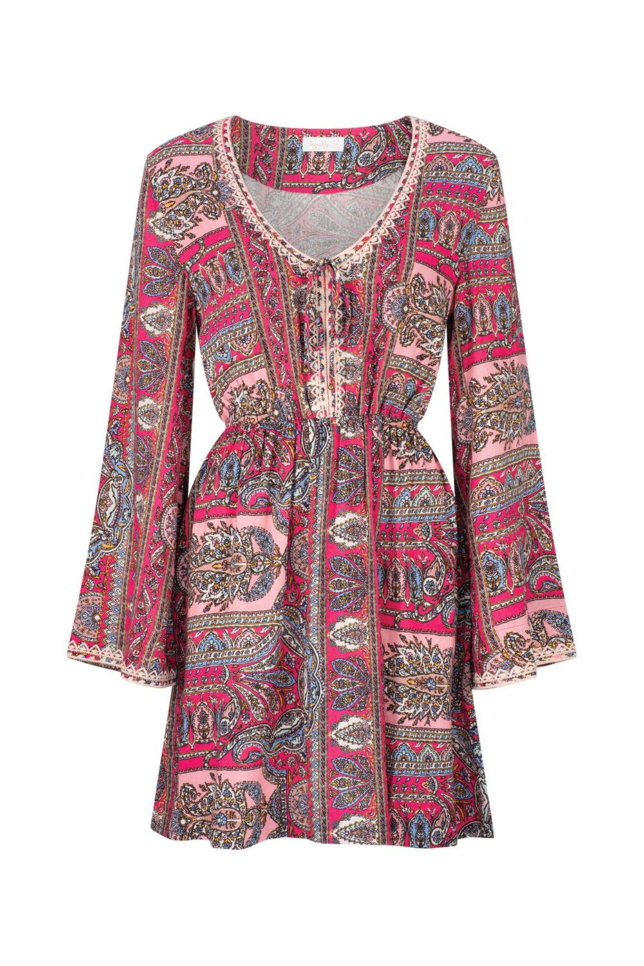 Pashmina Elettra Mini Dress - Pashmina Rose – Tigerlily