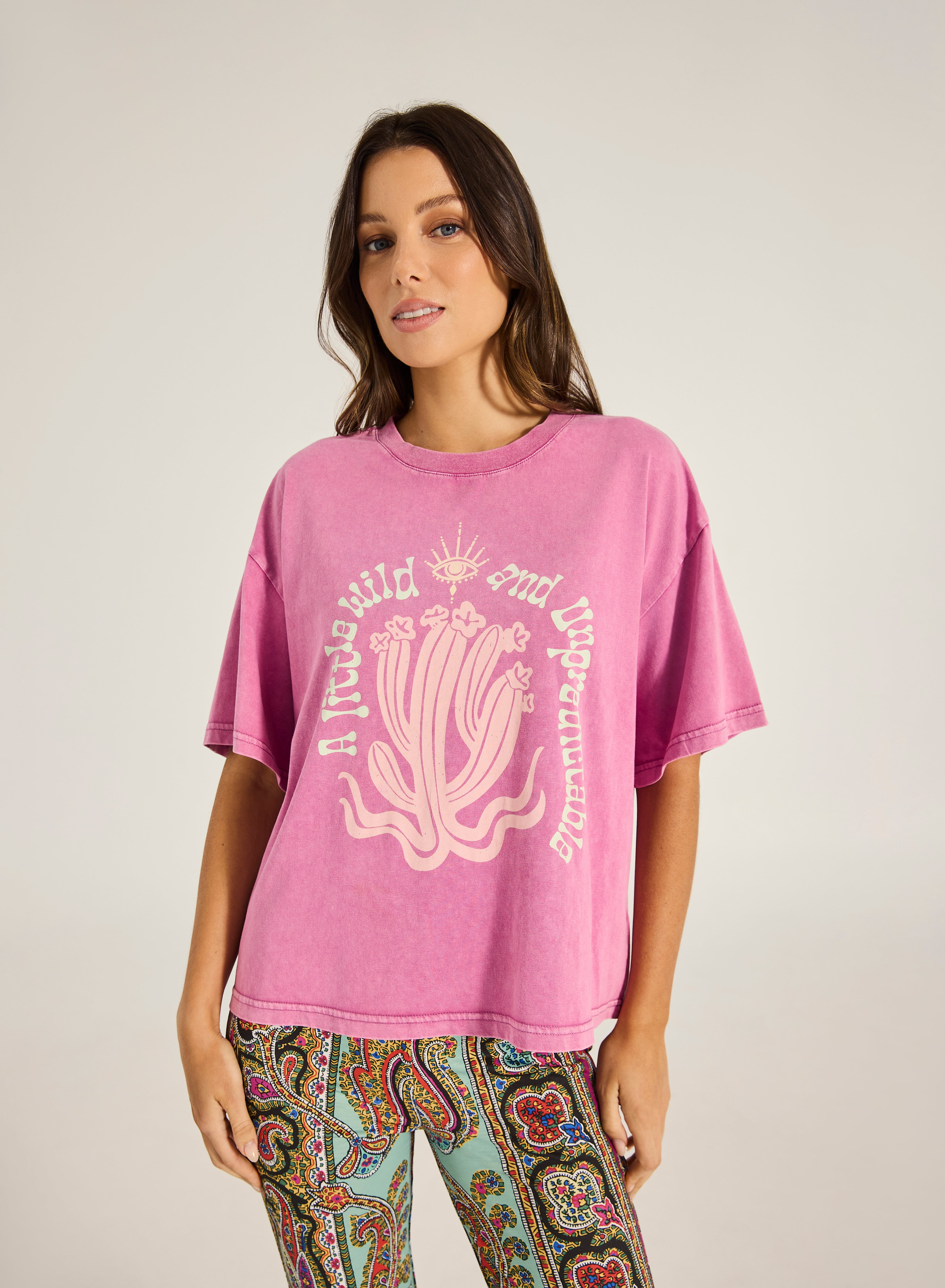 Caya Wild Child Boxy Tee