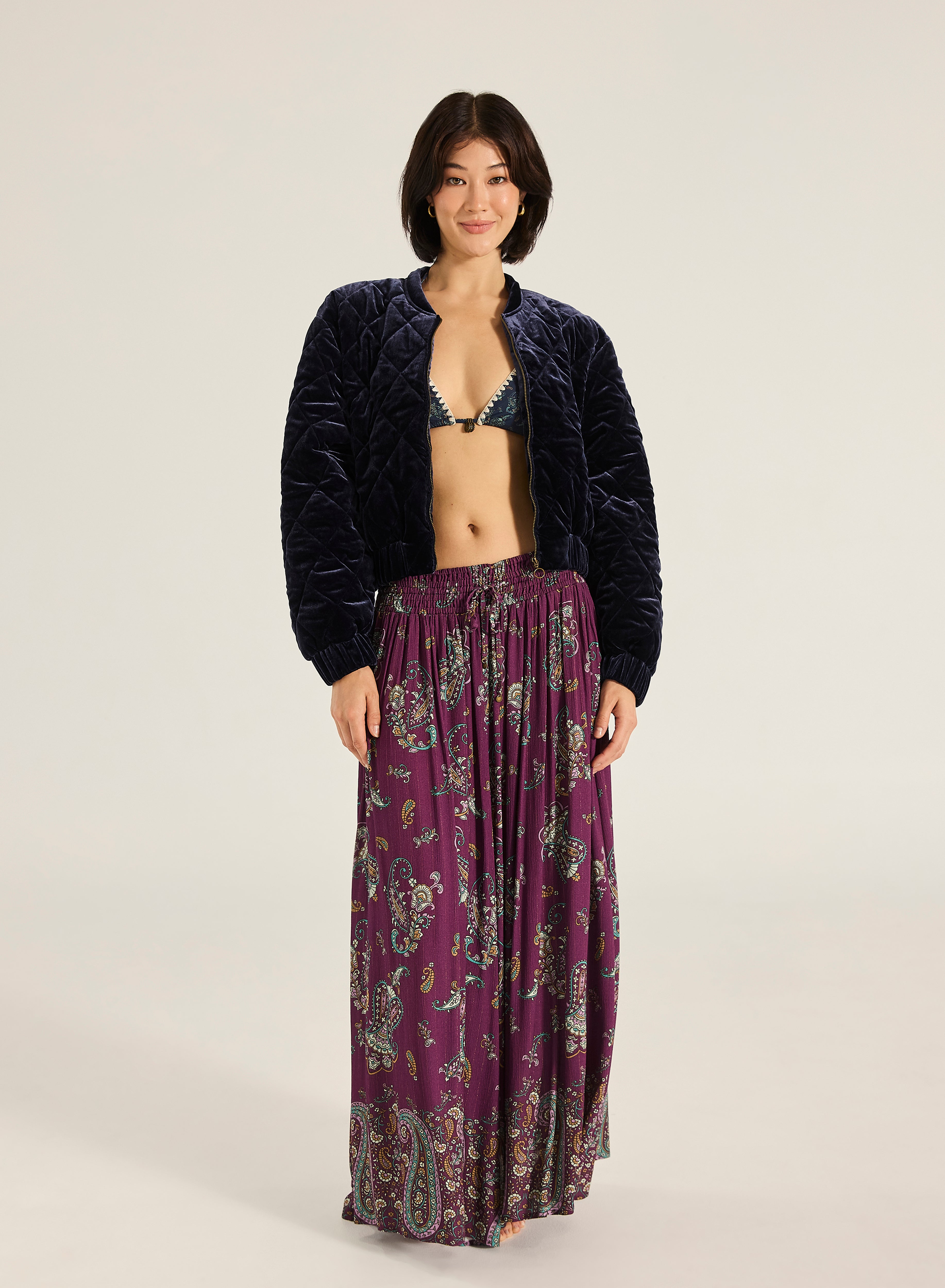 Paraiso Zola Velvet Jacket – Tigerlily