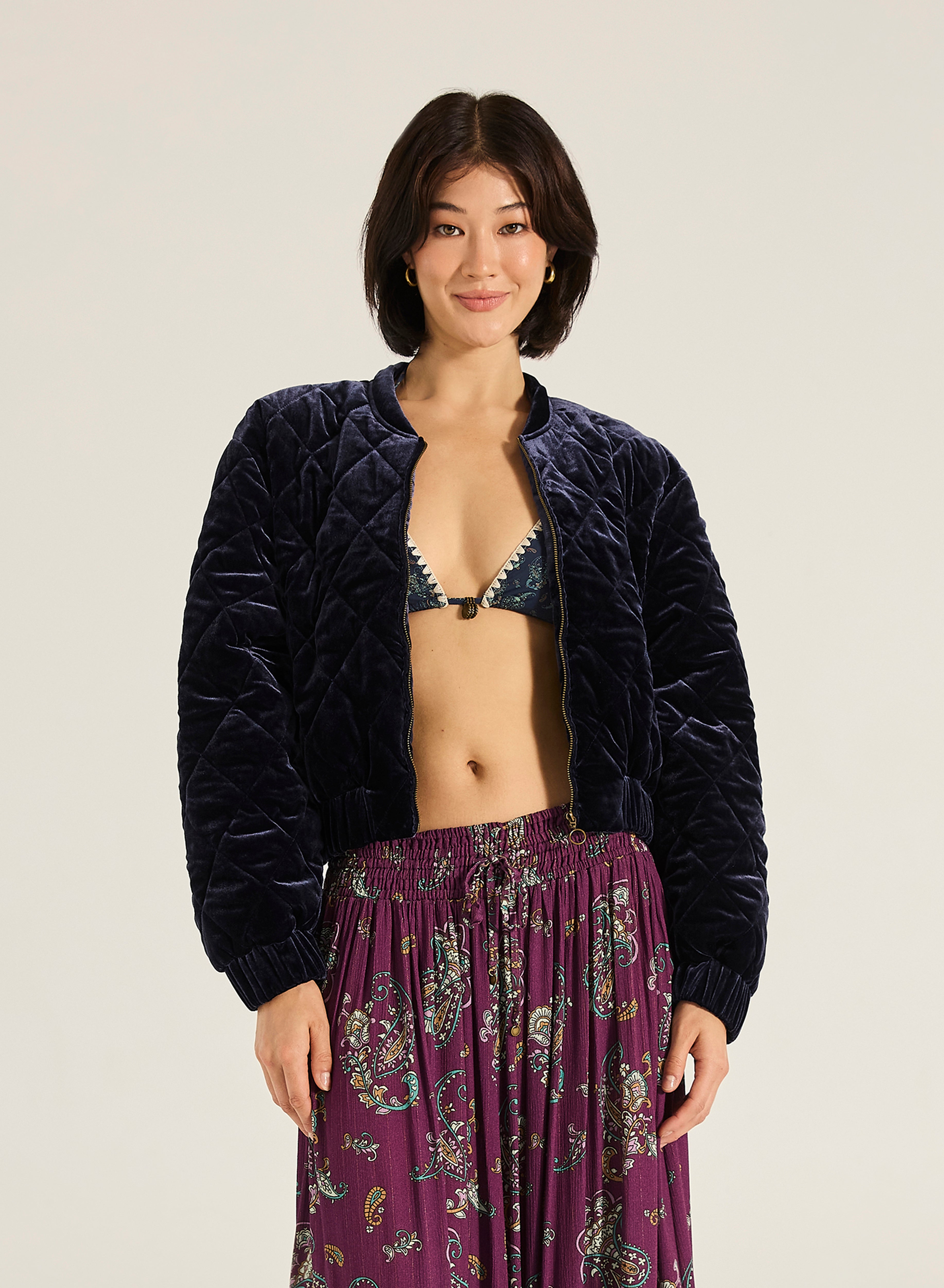 Paraiso Zola Velvet Jacket – Tigerlily
