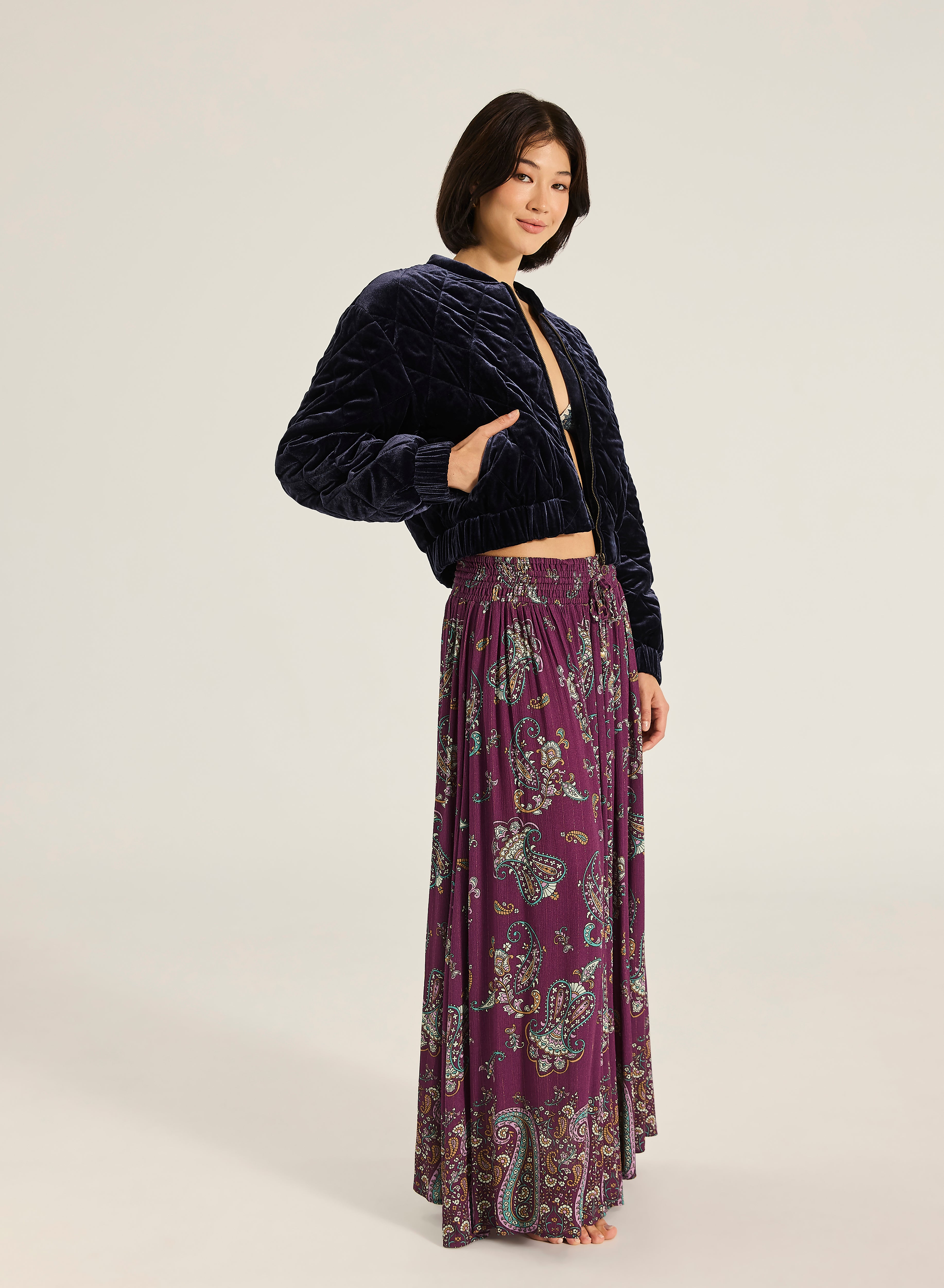 Paraiso Zola Velvet Jacket – Tigerlily