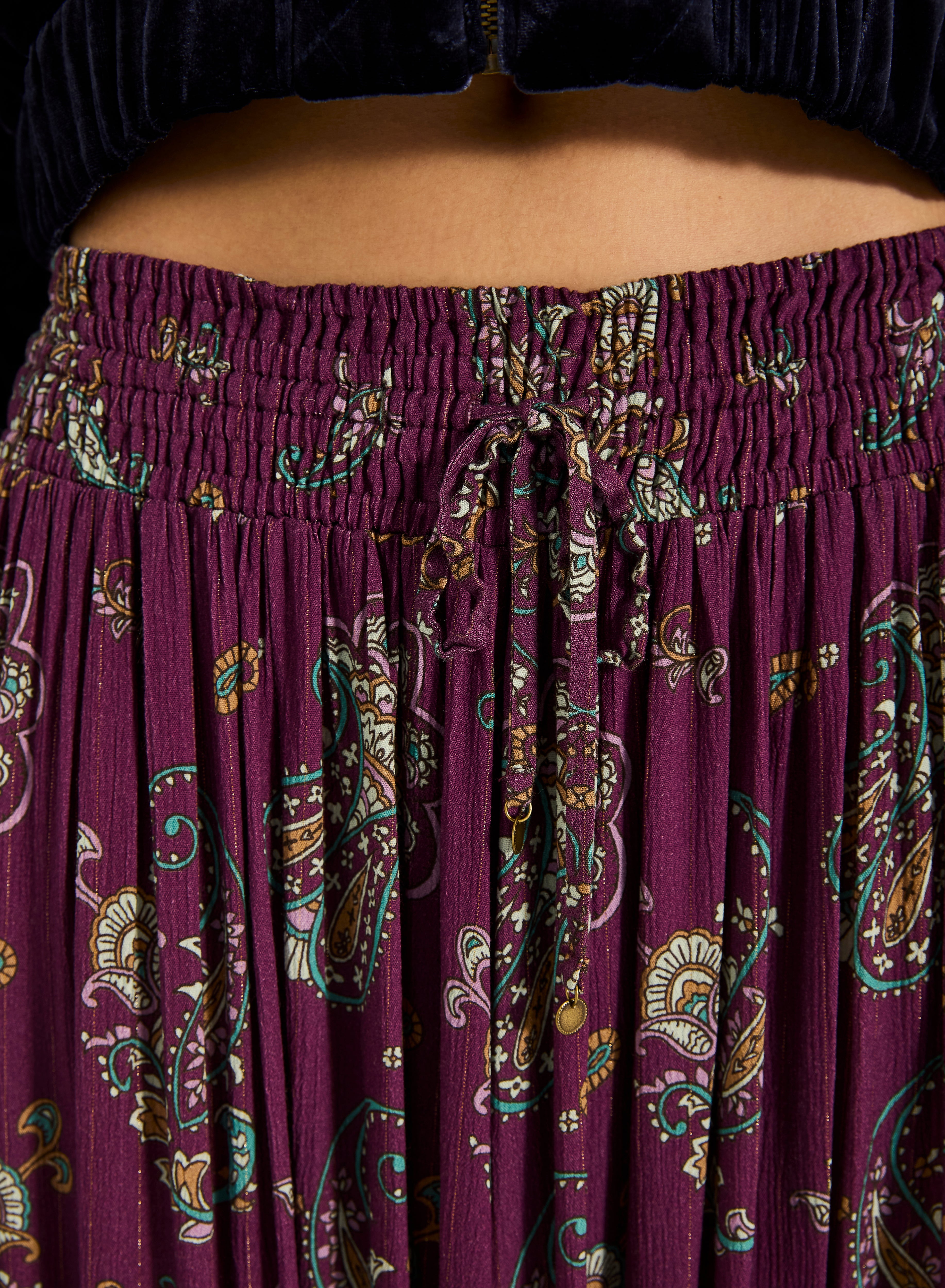 Paraiso Malina Maxi Skirt