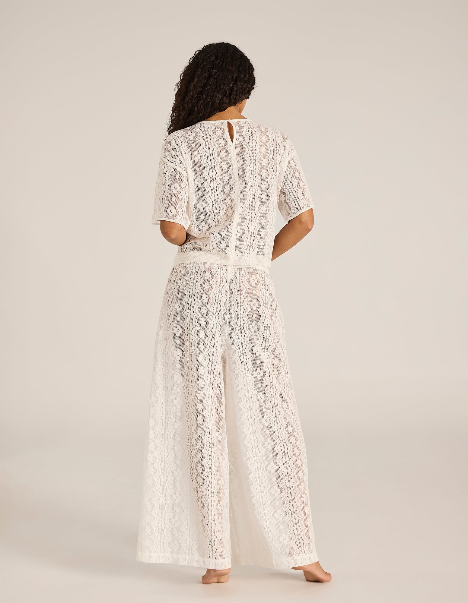 Cream Leonora Pant