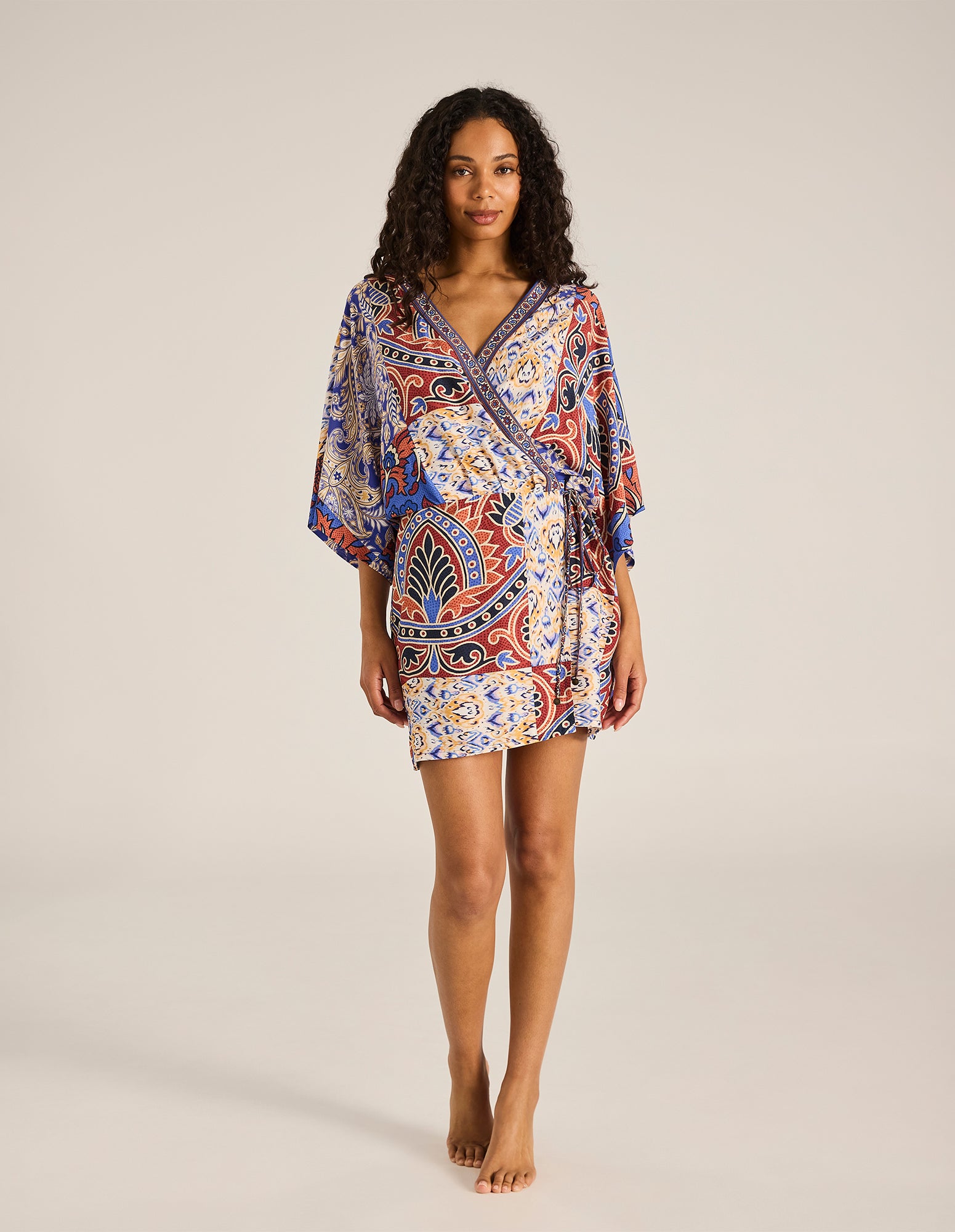 Azura Tali Mini Wrap Dress