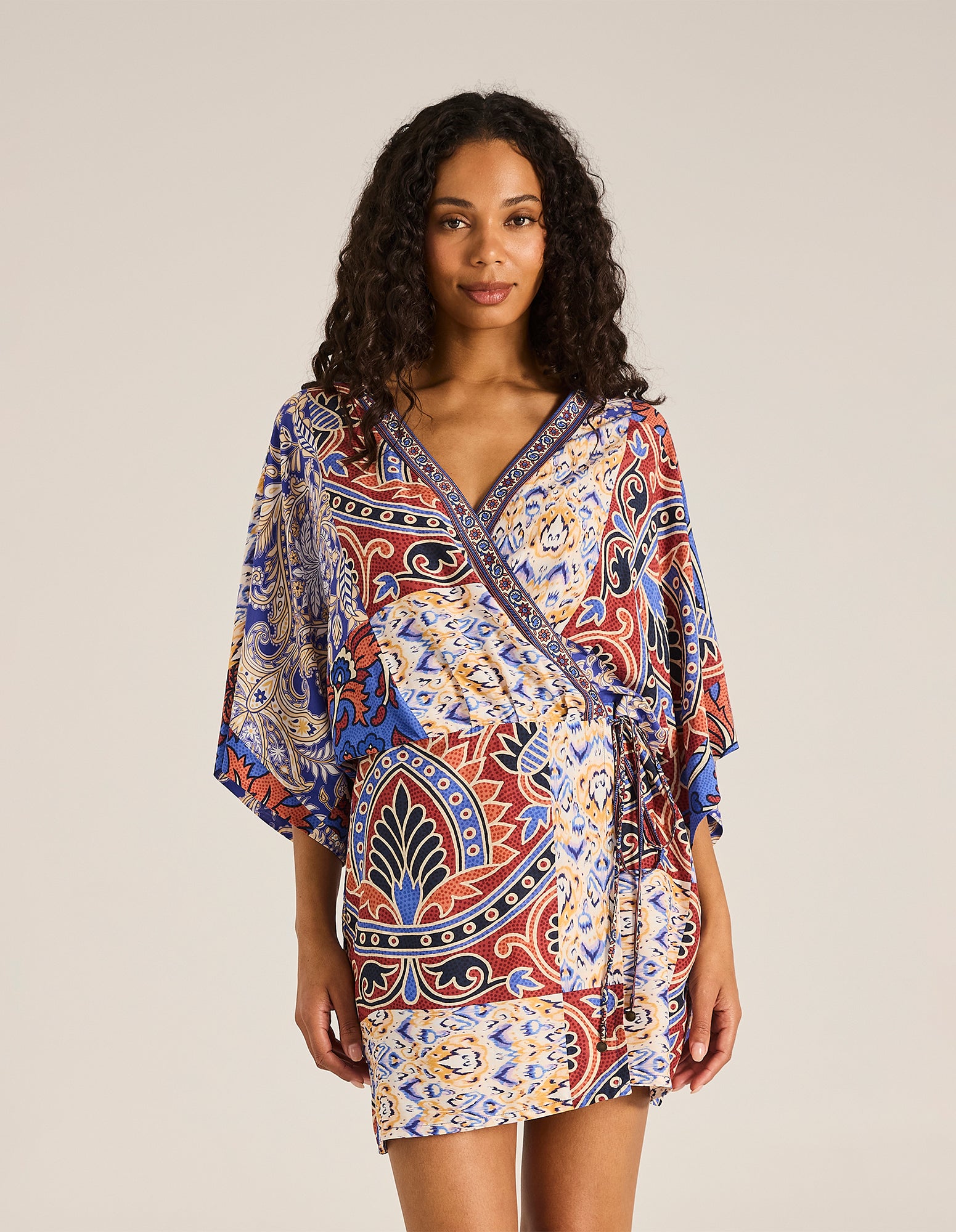 Azura Tali Mini Wrap Dress