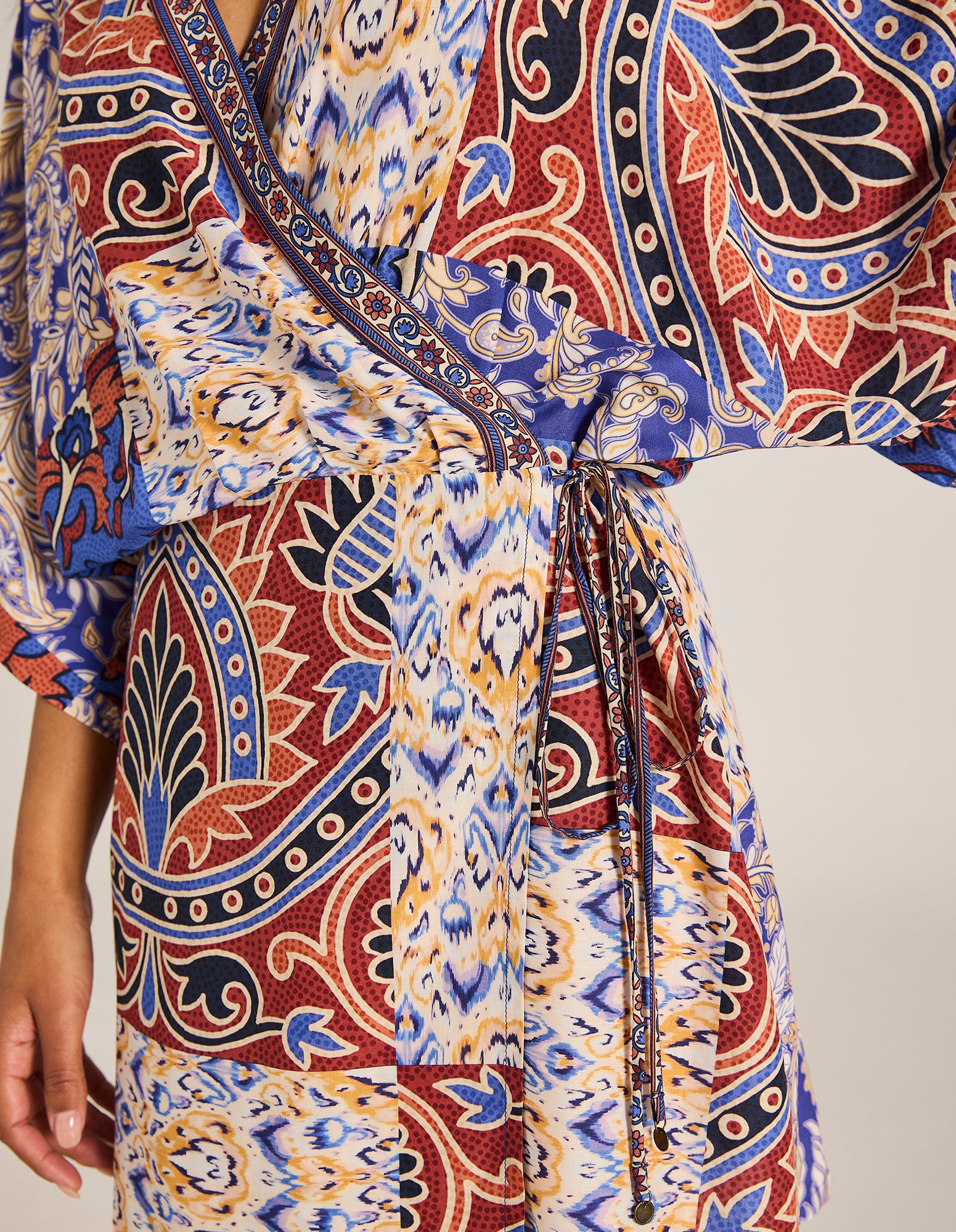 Azura Tali Mini Wrap Dress