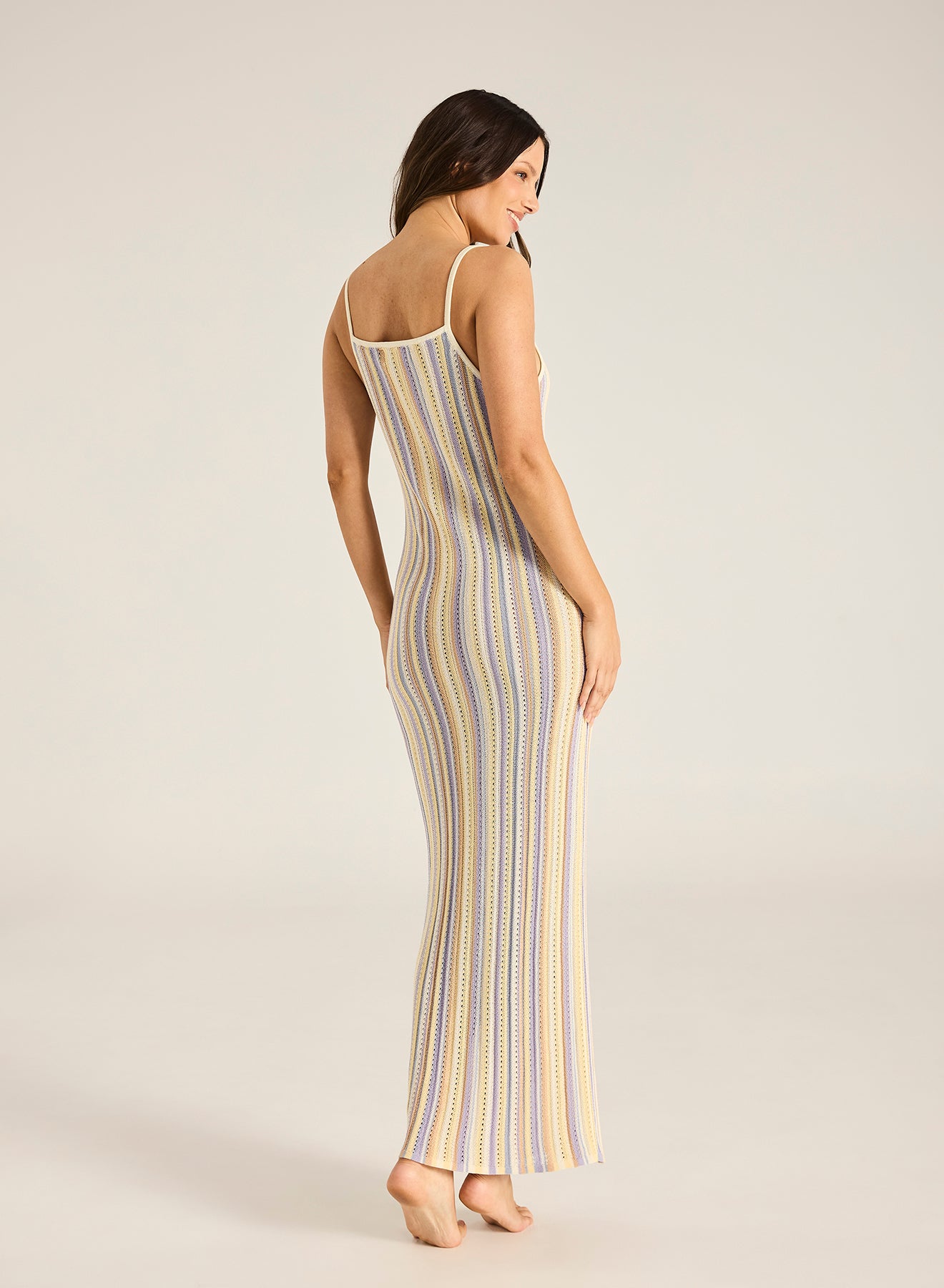 Anara Berry Maxi Dress