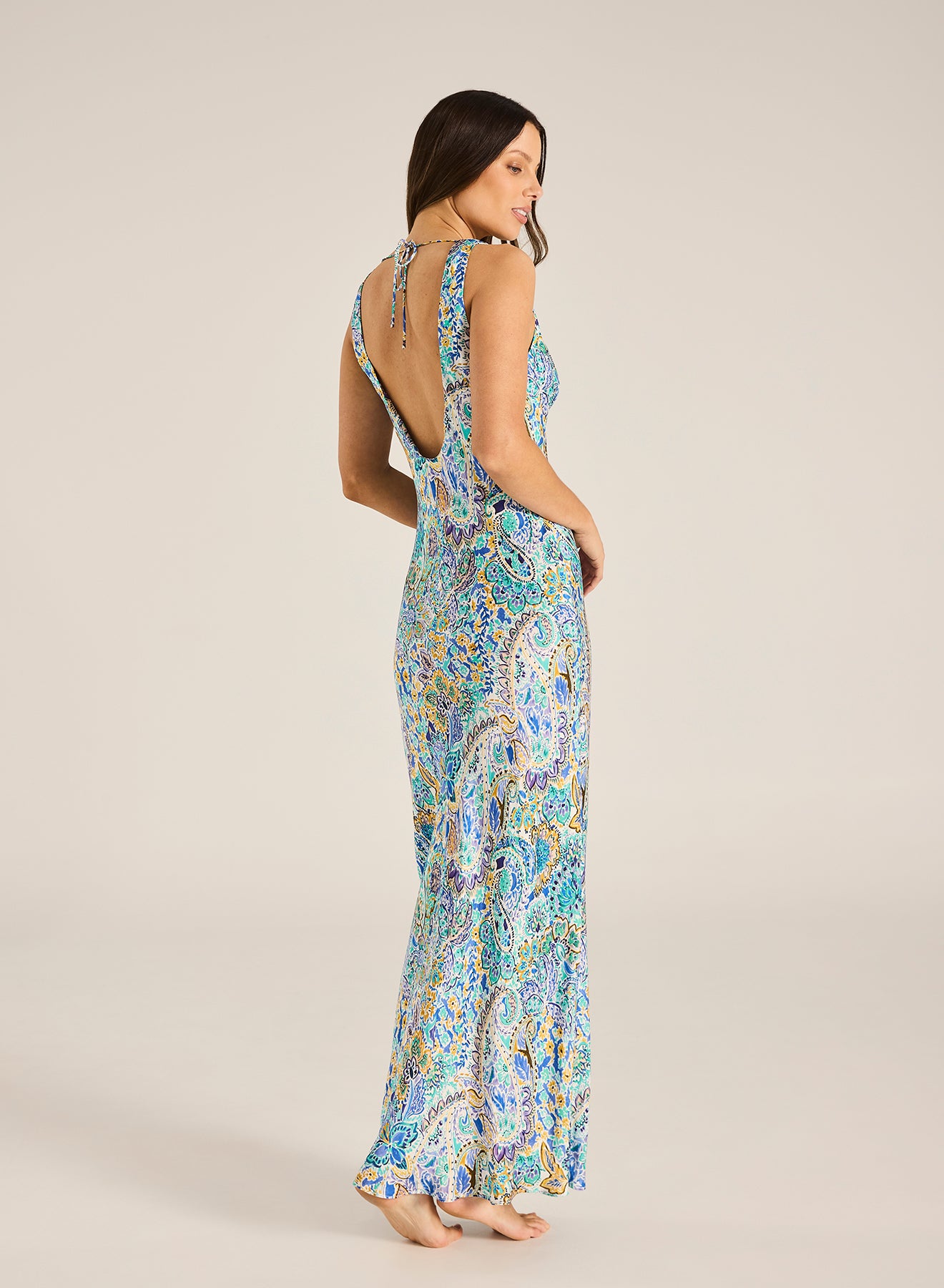 Anara Magnolia Maxi Slip Dress