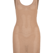 Lotus Cora Knit Mini Dress - Latte – Tigerlily