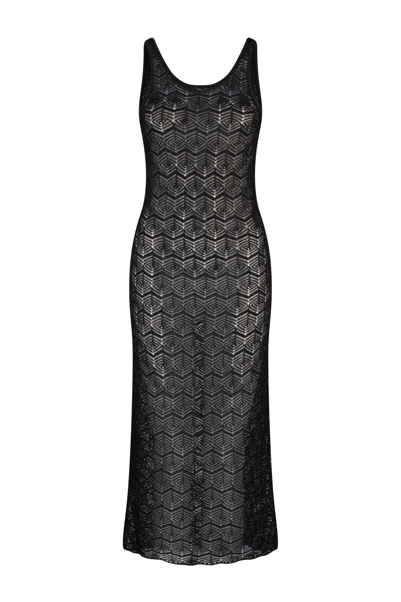 Mariposa Alette Midi Dress - Black