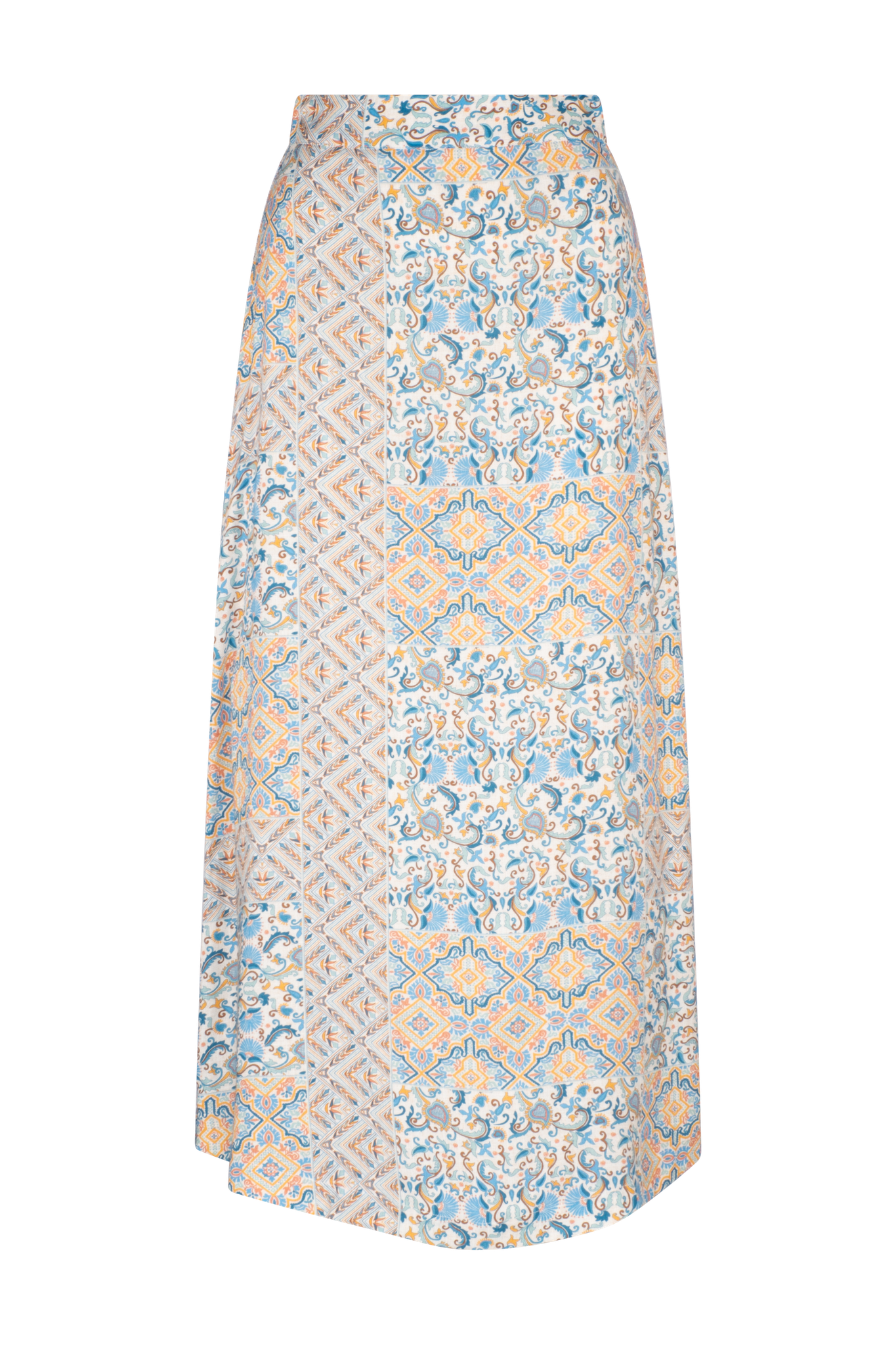 Azalia Bonita Skirt - Cobalt Ornate