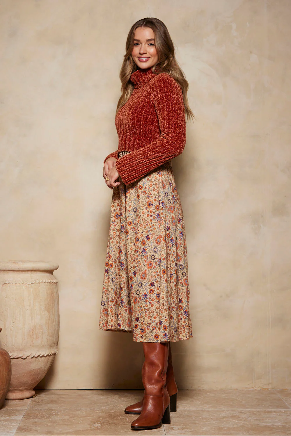 Amelie Georgia Sweater - Ginger
