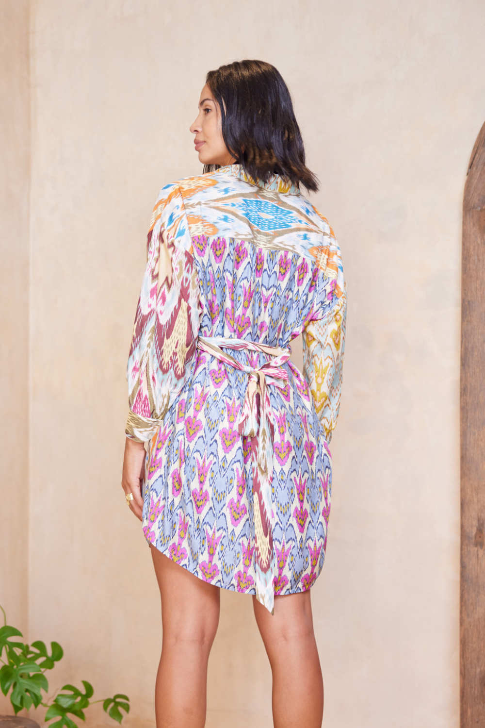 AMATA Dress in Patchwork Batik – Christina's Luxuries