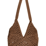 Pearl Crochet Bag - Toasted Coconut