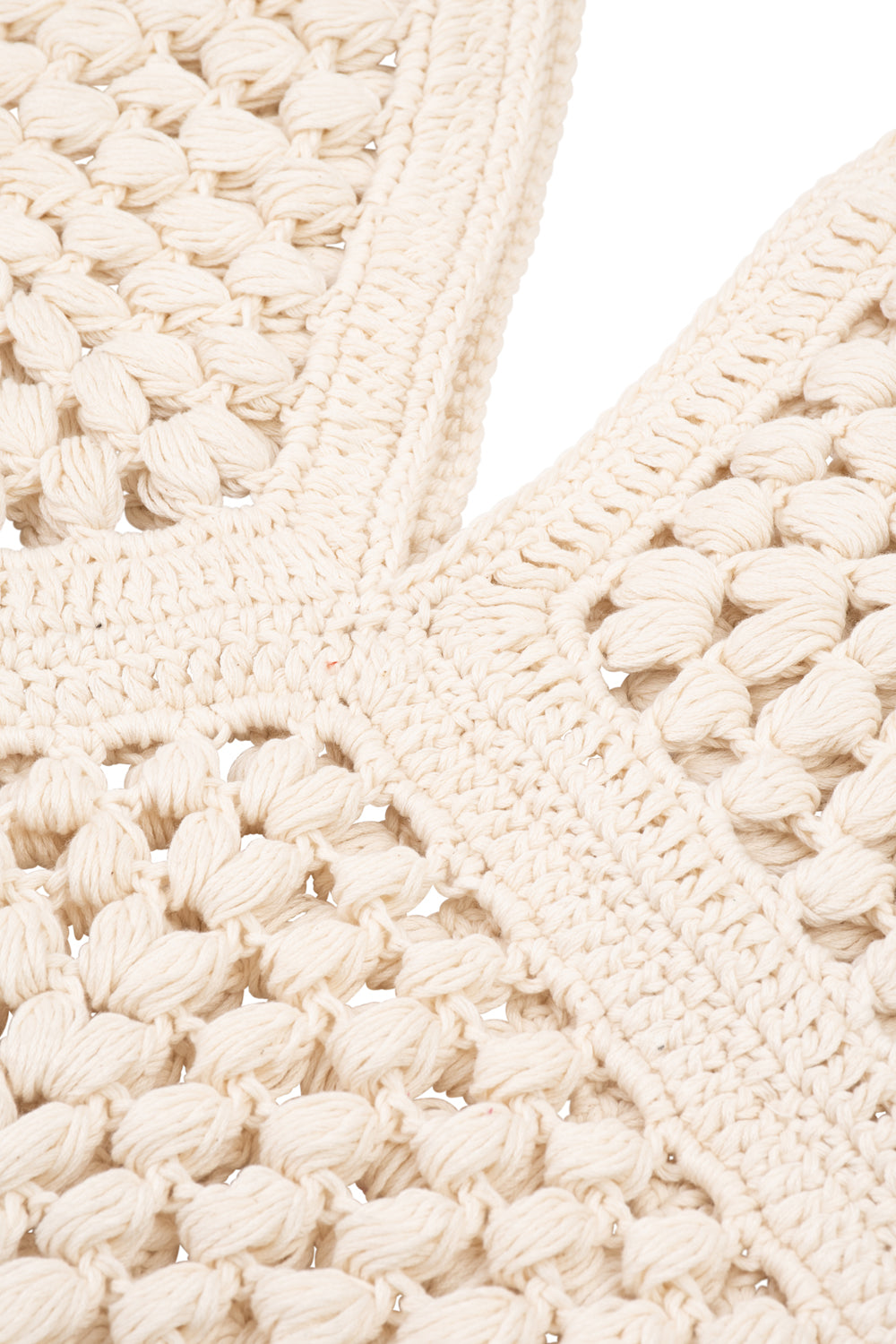 Pearl Crochet Bag - Cream-Tigerlily