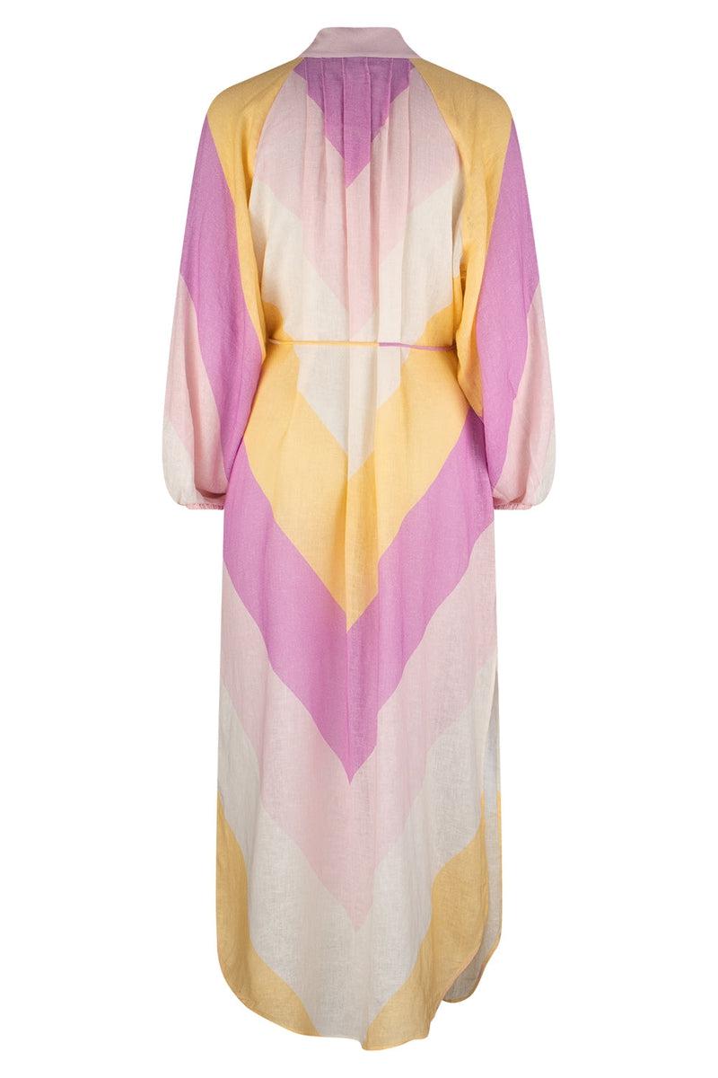 Kaleho Lorena Shirt Dress - Popsicle Stripe-Tigerlily