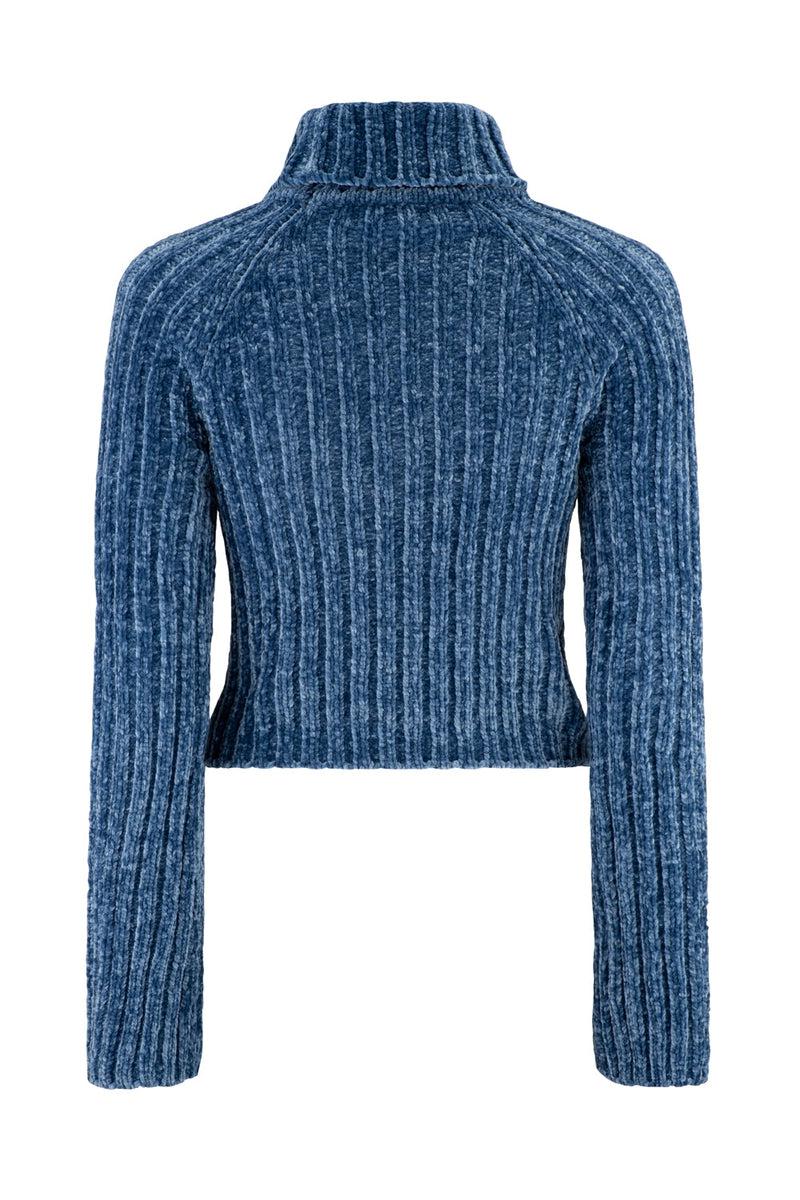 Amelie Georgia Sweater - Deep Sky Blue