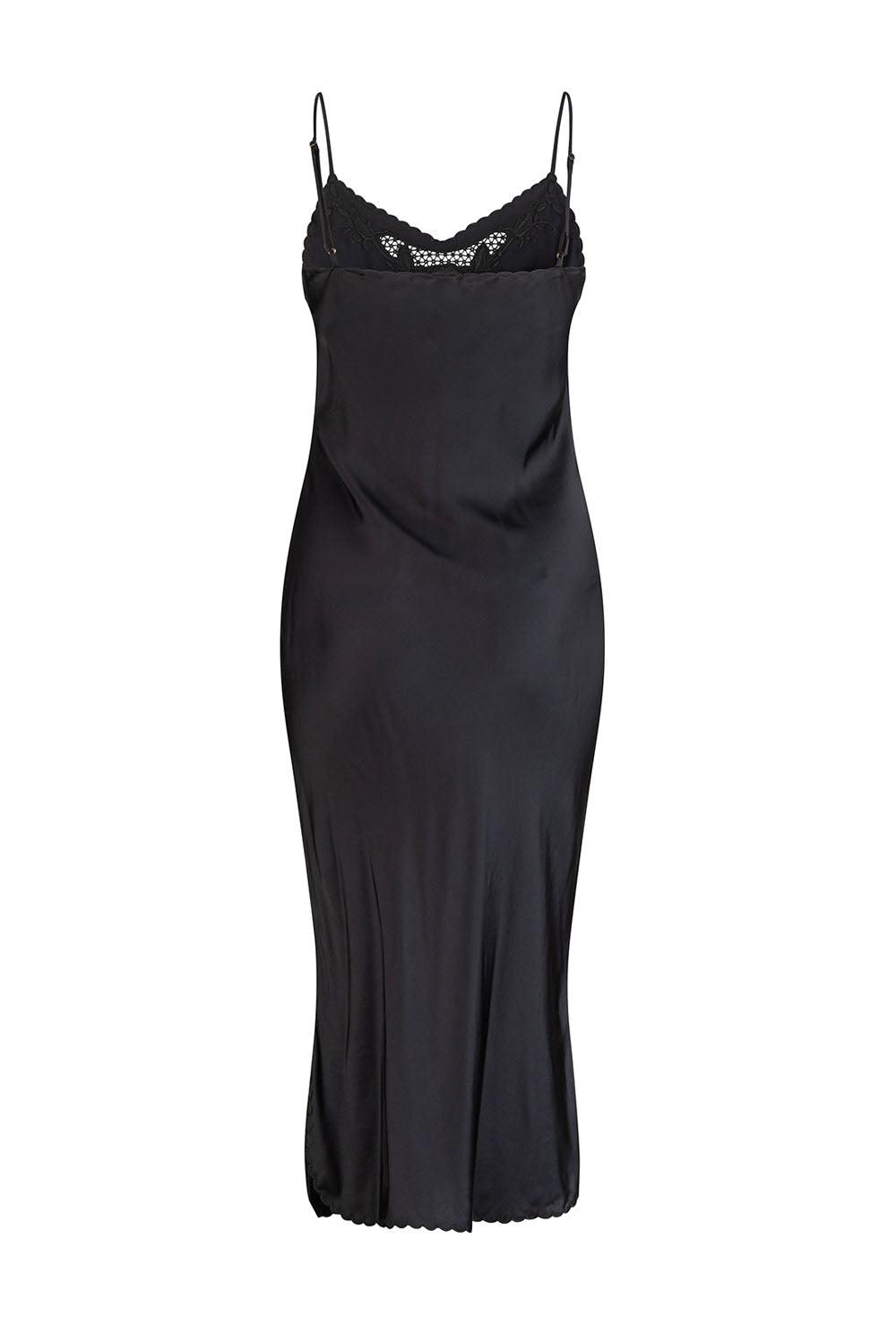 Santa Teresa Estella Midi Dress - Black – Tigerlily